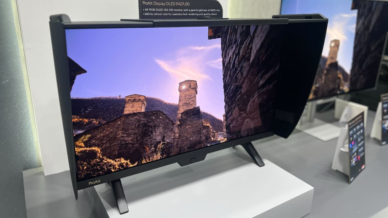 The fabulous looking ProArt OLED PA27USD will be released next year