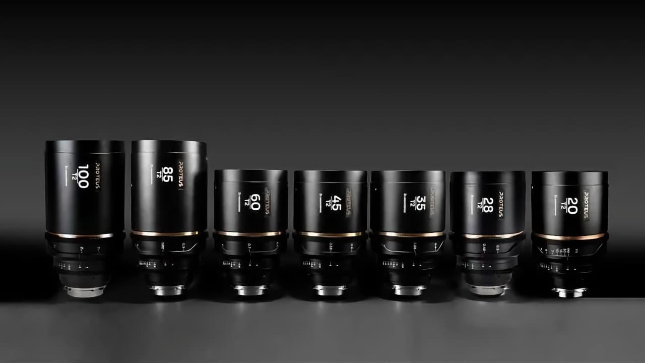 The Proteus 2× S35 anamorphic series now stands at seven lenses, with an eighth to come