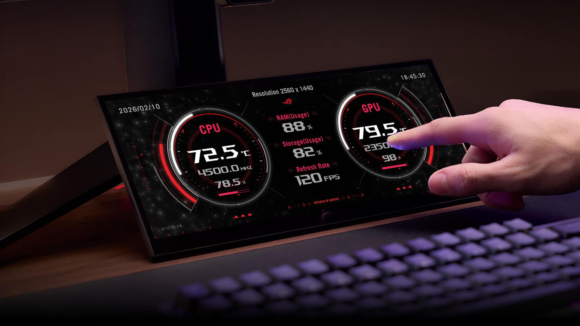 ASUS ROG Strix XG129C: an impressive 12.3 inch touchscreen sidekick for ...