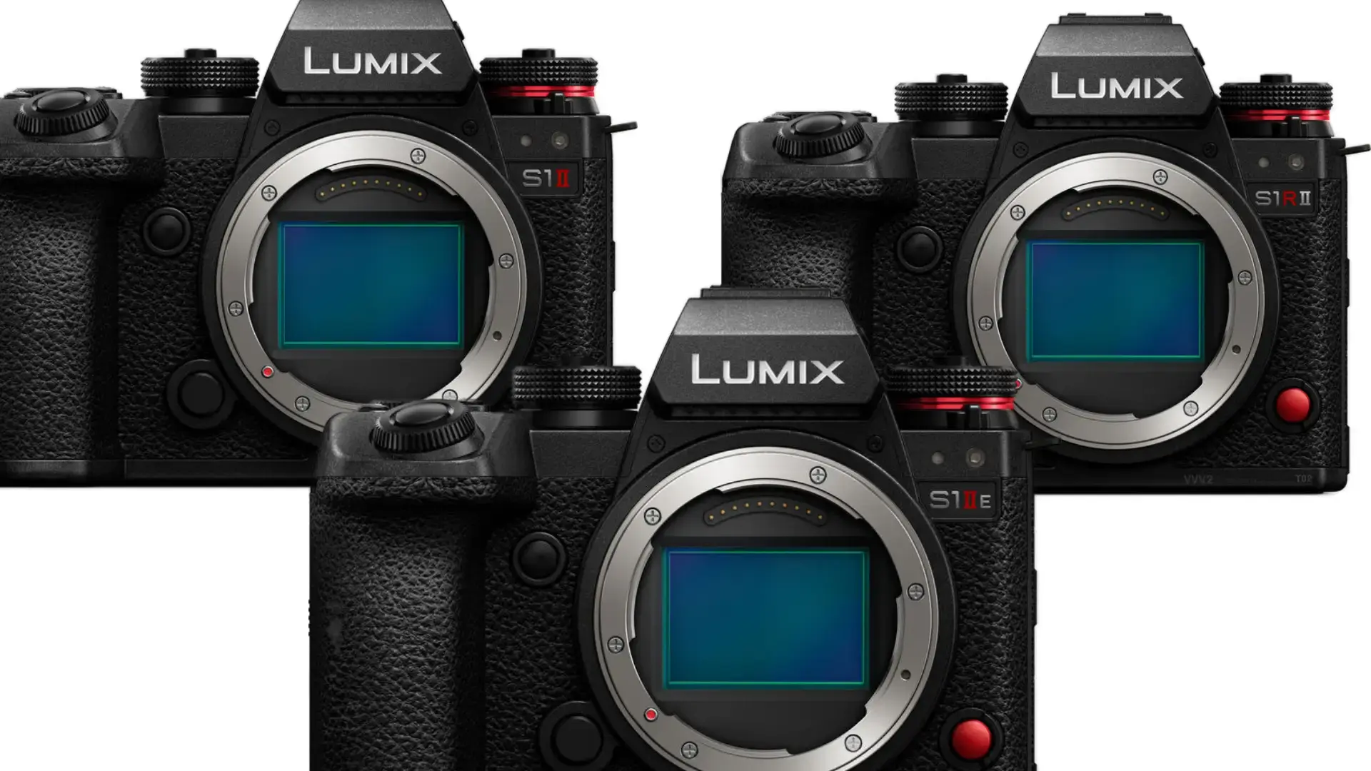 Now longer lasting: The LUMIX S1R II, S1 II, and S1 IIE 