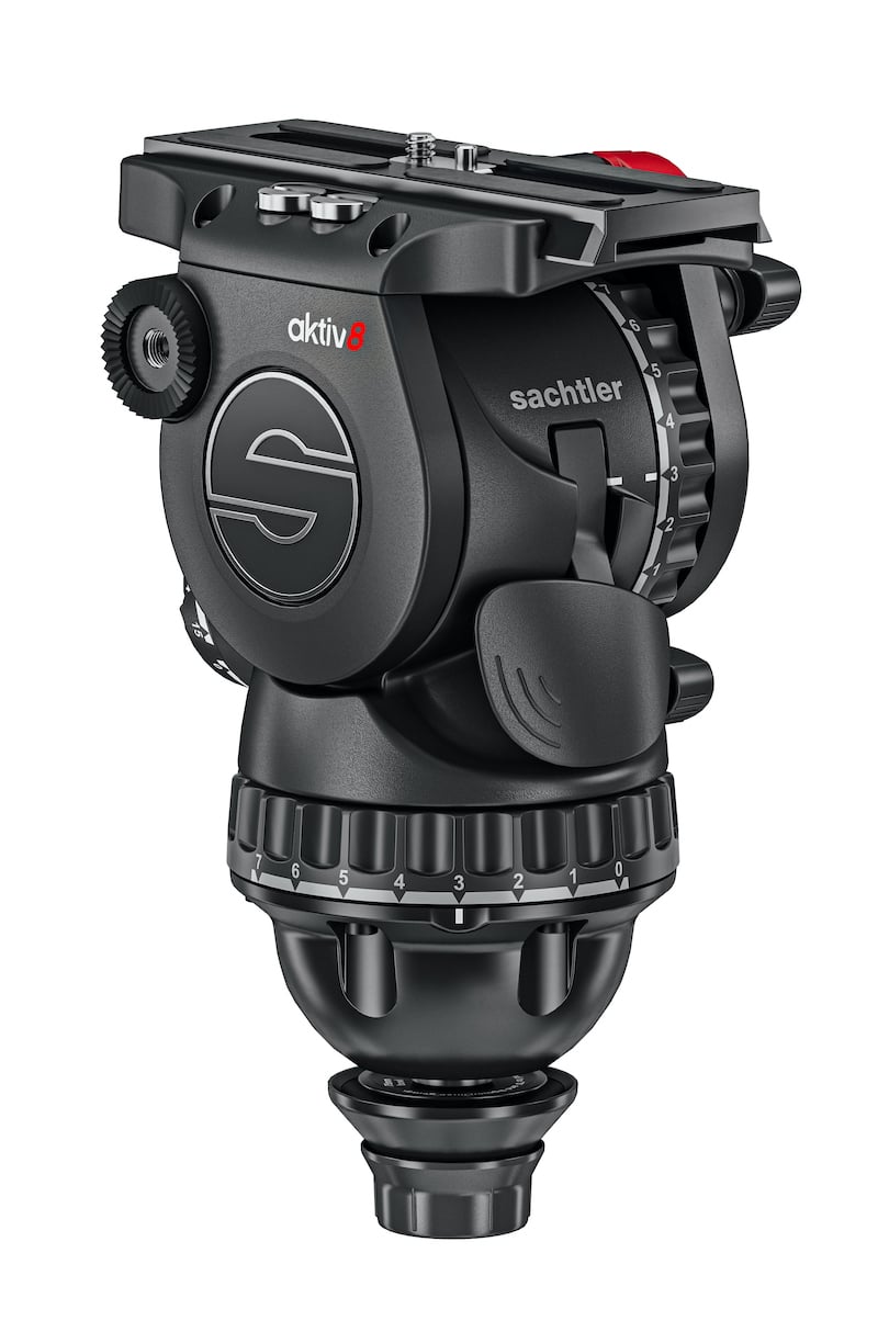 The Sachtler activ8 fluid head. Image: Sachtler.