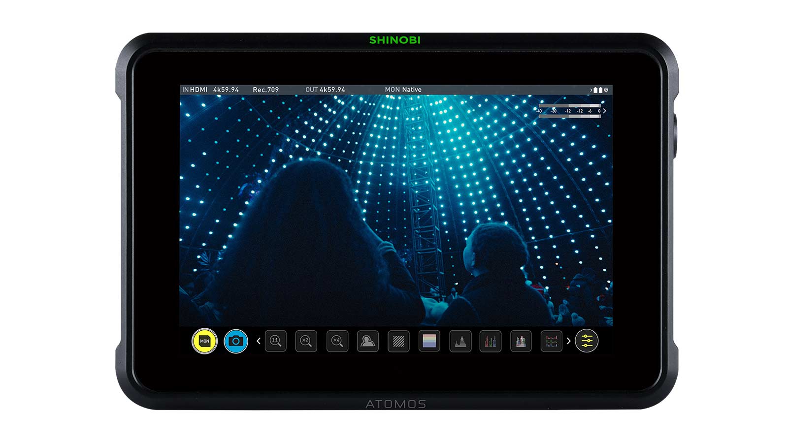 The Atomos Shinobi 7 monitor. Image: Atomos.