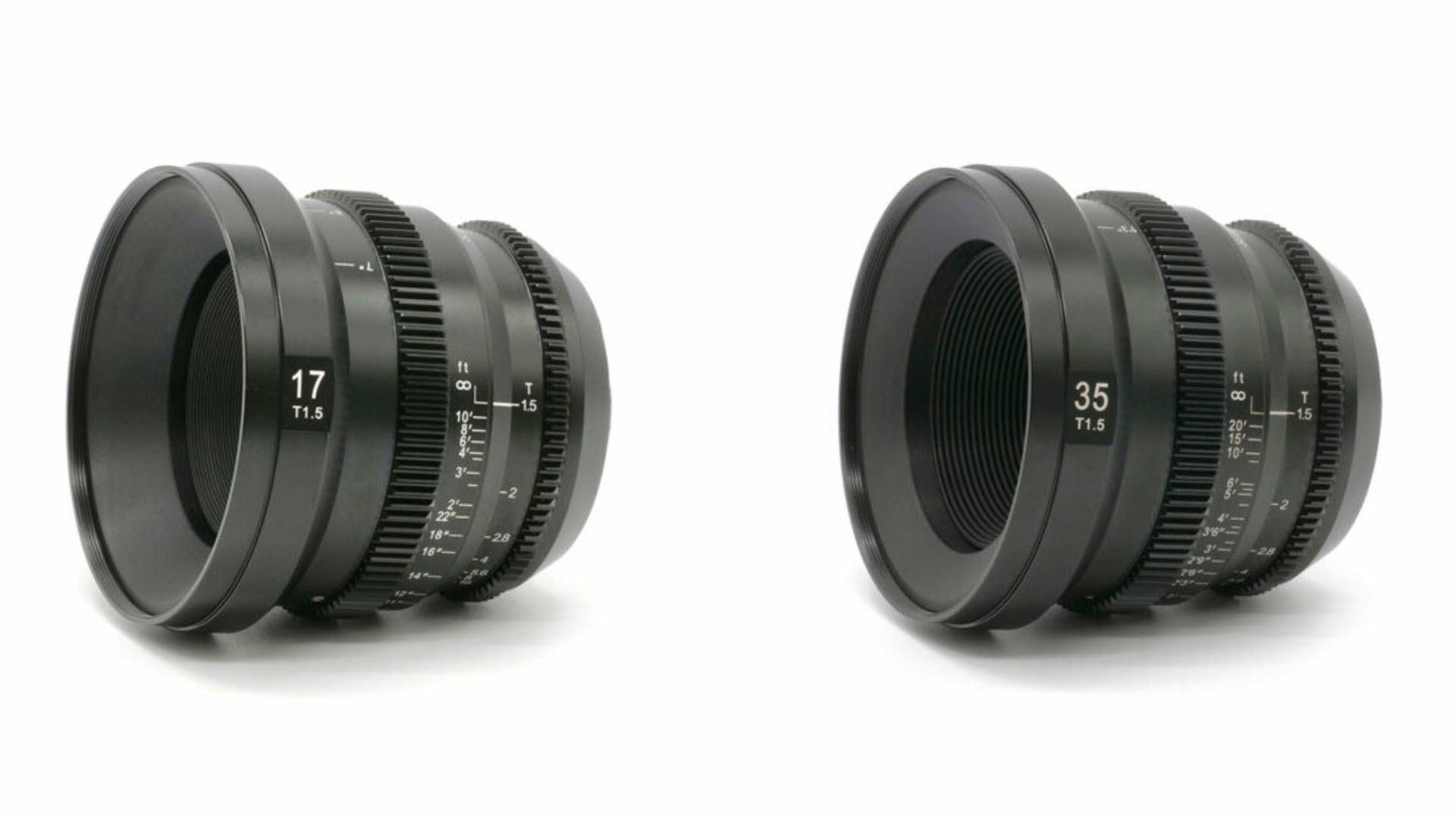 New SLR Magic lenses. Image: SLR magic.