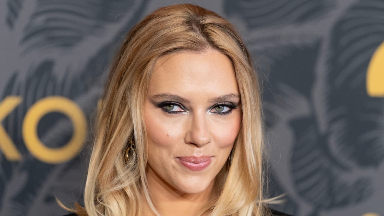 The very real life Scarlett Johansson. Pic: