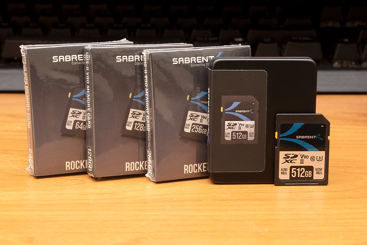 Sabrent's own brand SD cards.