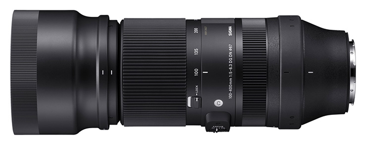 Sigma 100-400mm F5-6.3 DG DN OS Contemporary lens