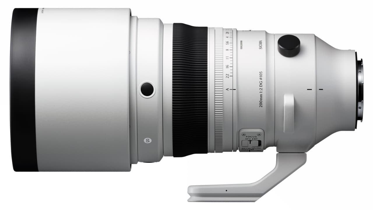 The new Sigma 200mm F2 DG OS | Sports lens launches at the start of September for $3299