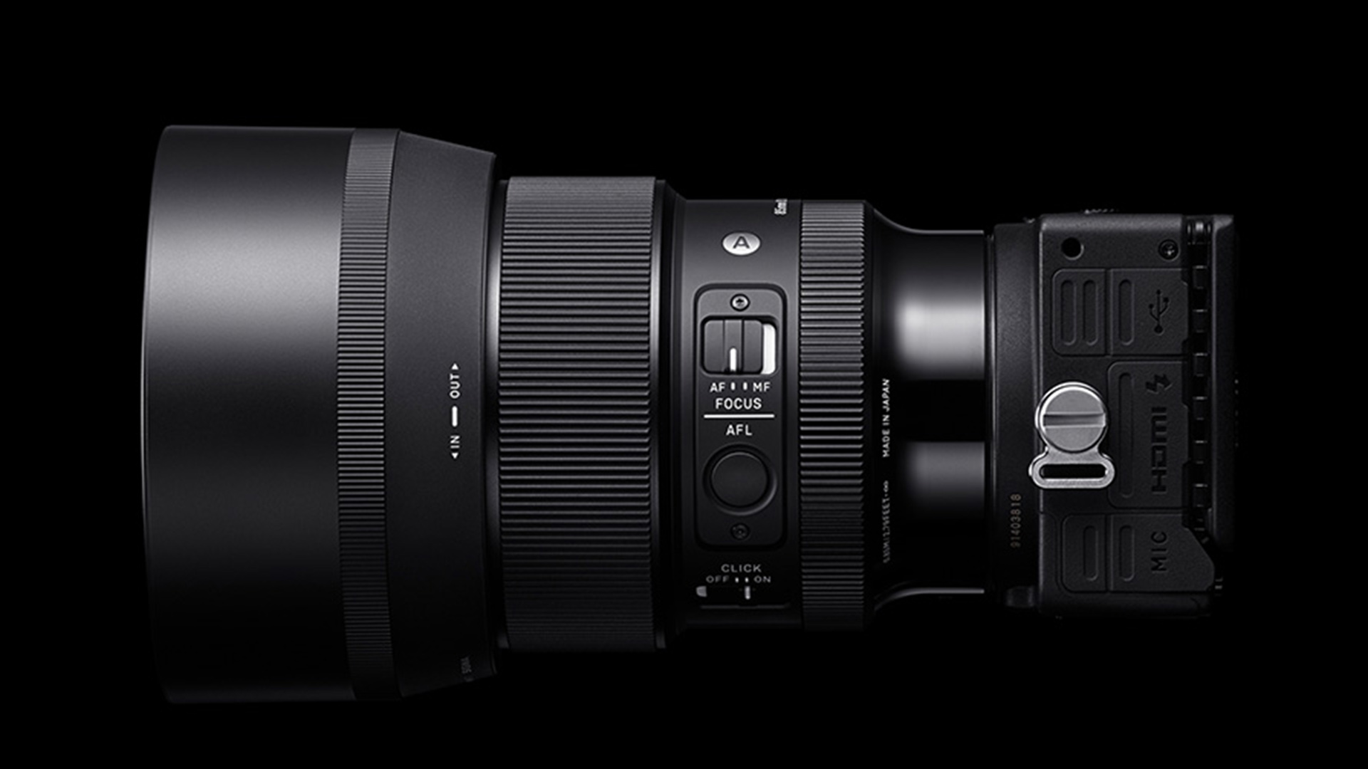 Sigma 85mm f/1-4 DG DN Art lens. Image: Sigma.