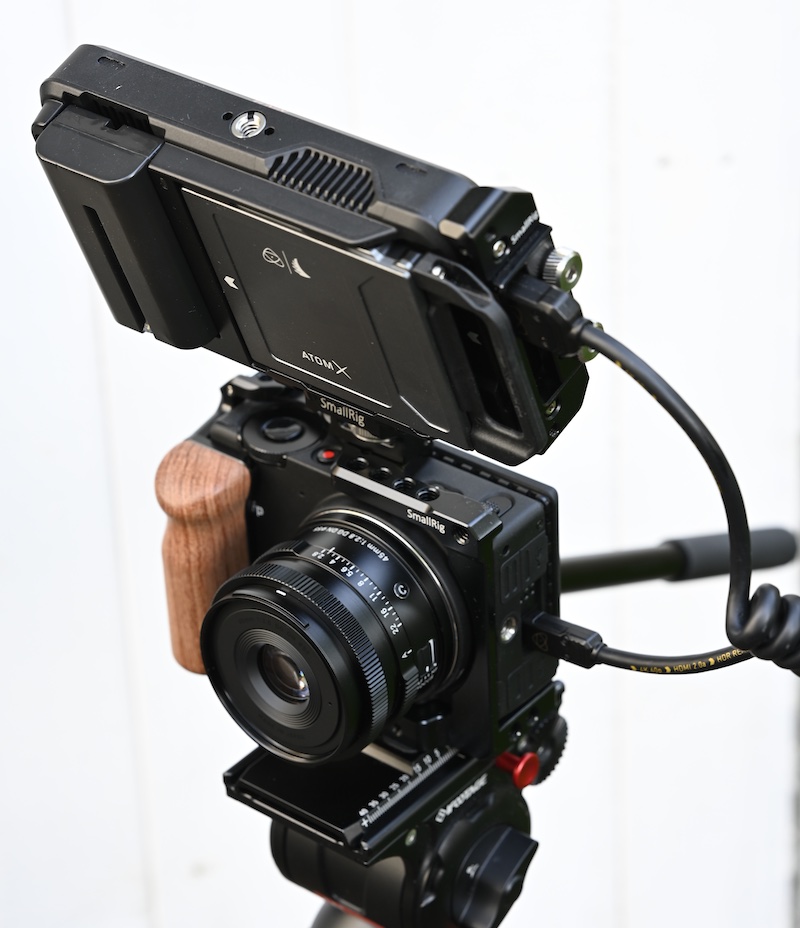 The SIGMA fp joins the HDMI RAW club. Image: Atomos.