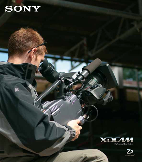 Sony XDCAM brochure.
