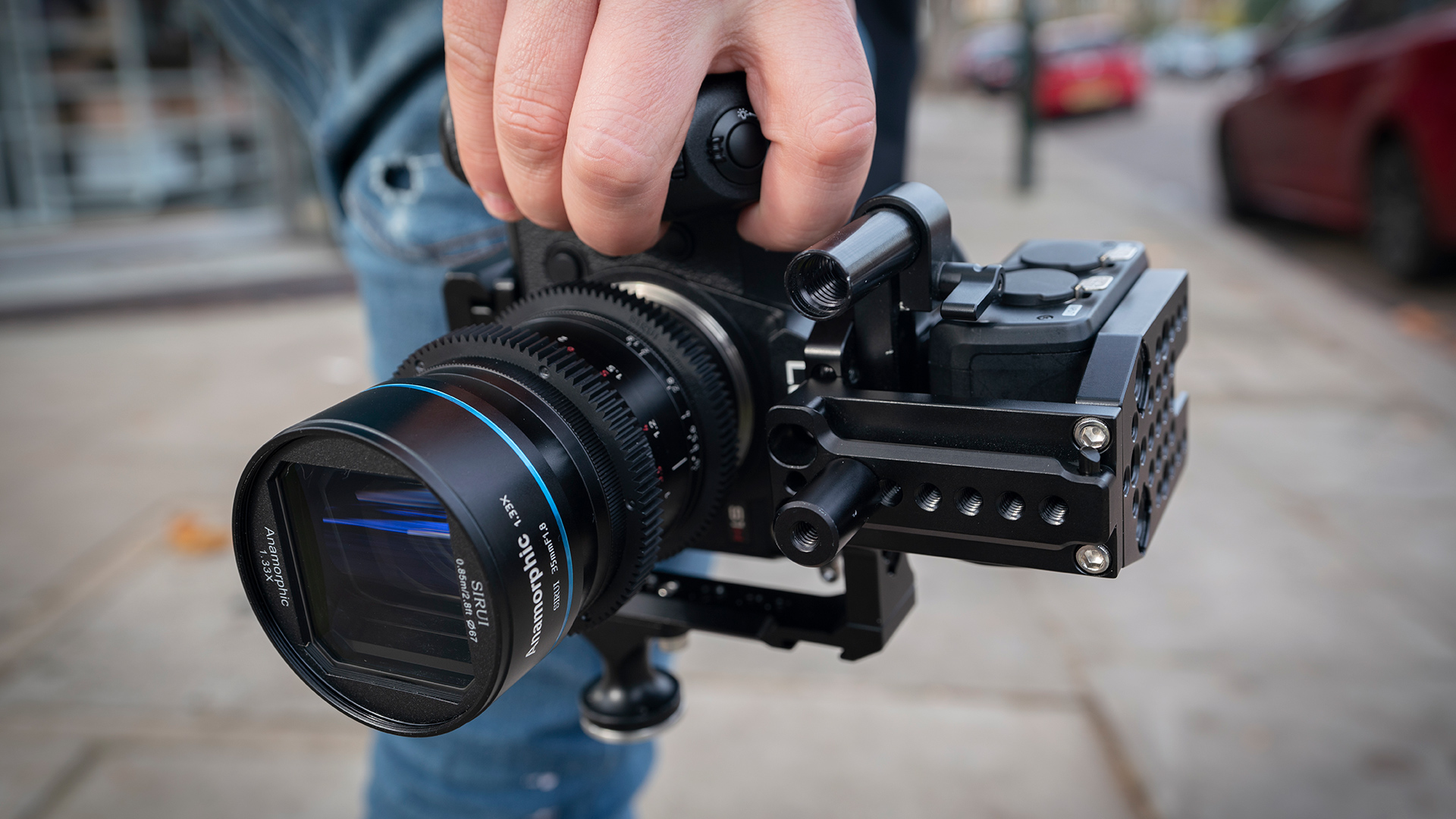  Sirui's anamorphic lenses can now be used on L Mount cameras. Image: MTF Services.