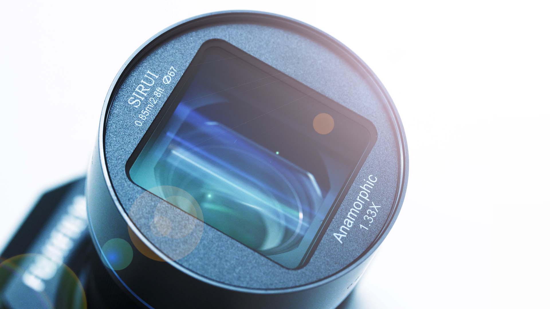 Sirui 50mm anamorphic lens.