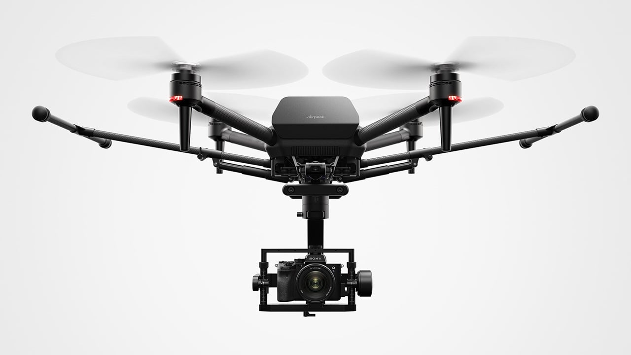 Sony's Airpeak drone. Image: Sony.