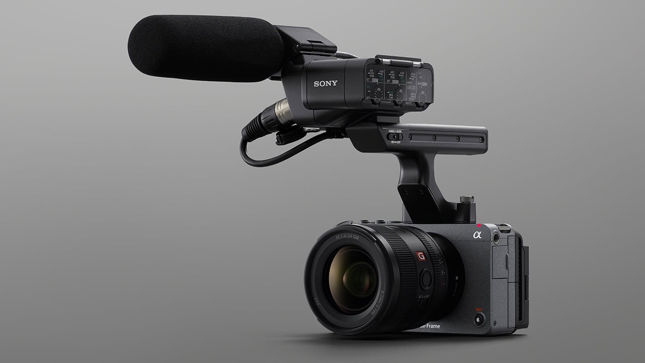 Briesje angst Rond en rond Sony FX3 announced - full-frame 120fps 4K and full size XLR feature