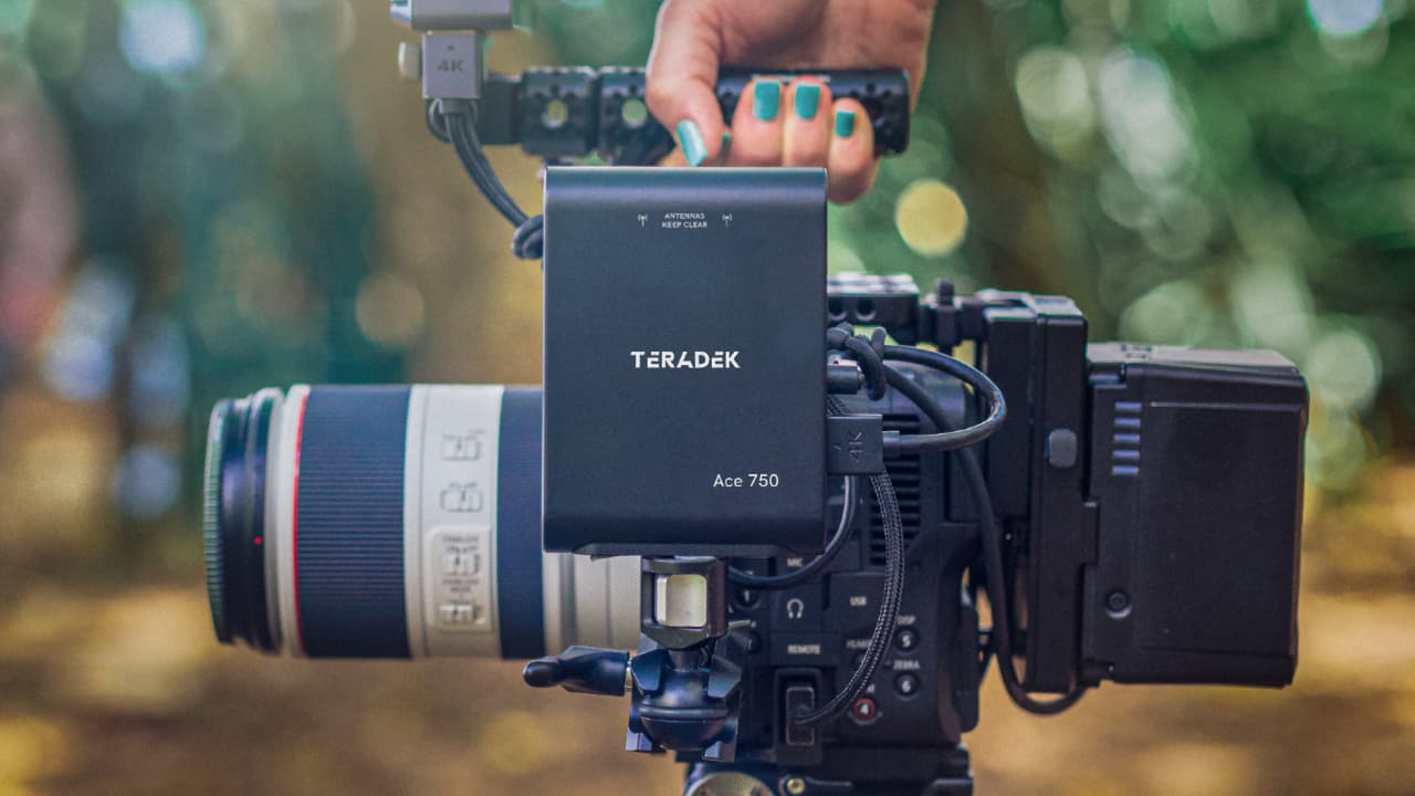 The new Teradek Ace 750 in action 