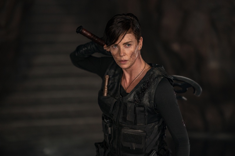 Charlize Theron in The Old Guard. Image: Netflix.