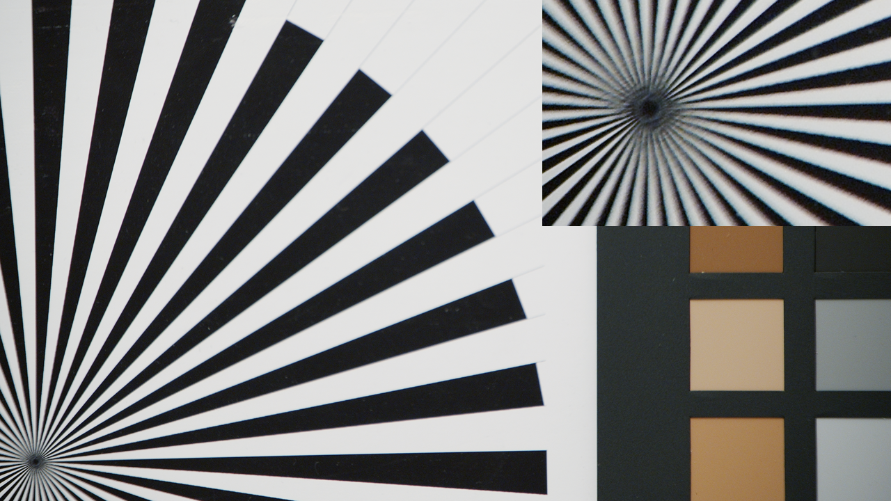 Fujinon UA24x7.8 test results.