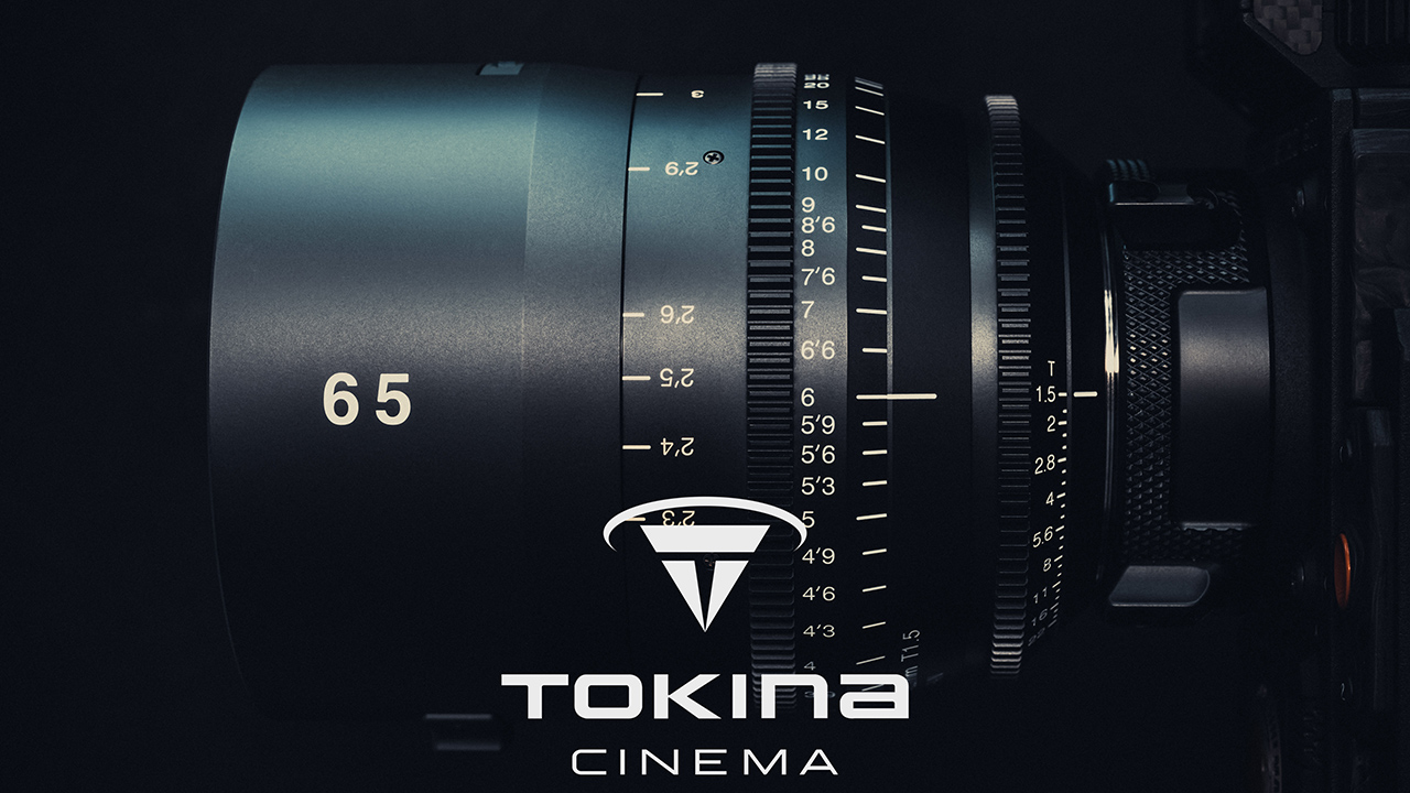 The Tokina 65mm T1.5 Cinema Vista lens. Image: Phil Holland.