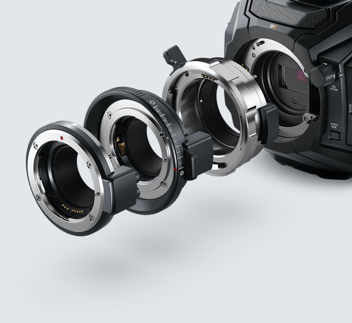 URSA Mini Pro 12K lens mounts