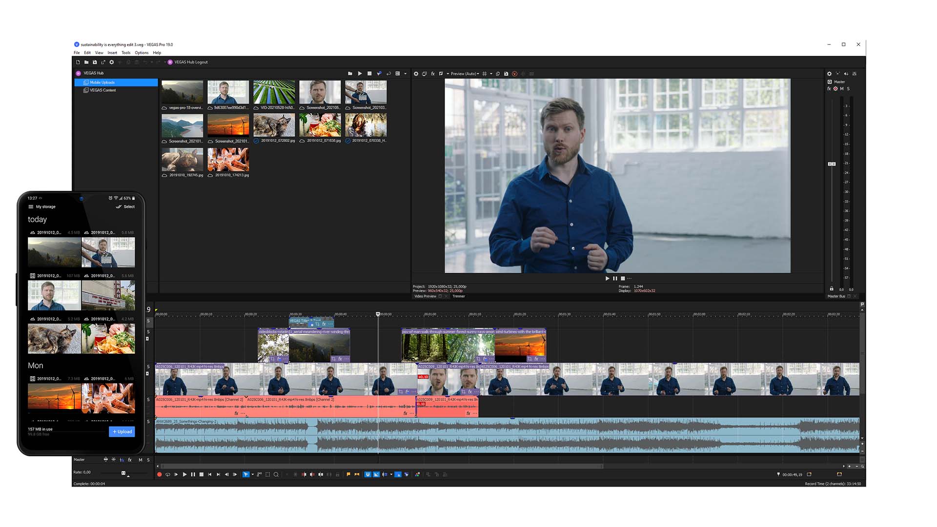 Vegas Pro 19. Image: Magix.