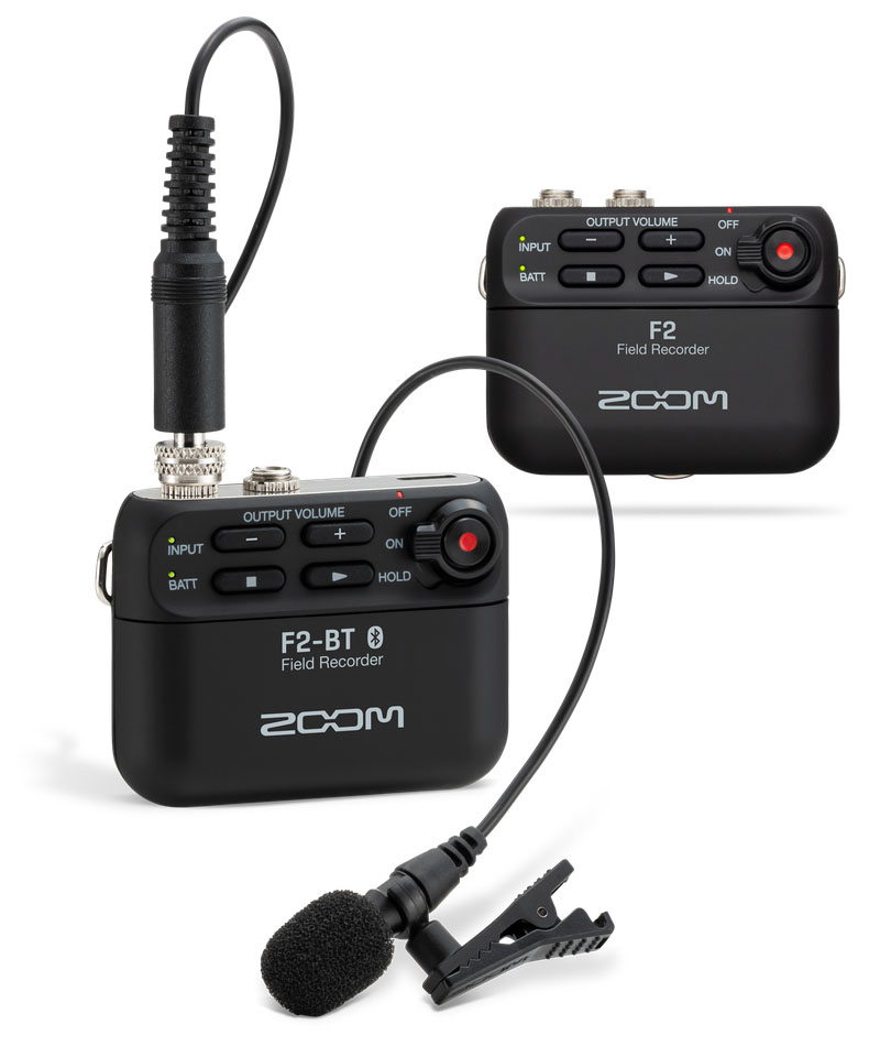 Zoom Unveils the F2 Ultracompact 32-bit Float Portable Field Recorder