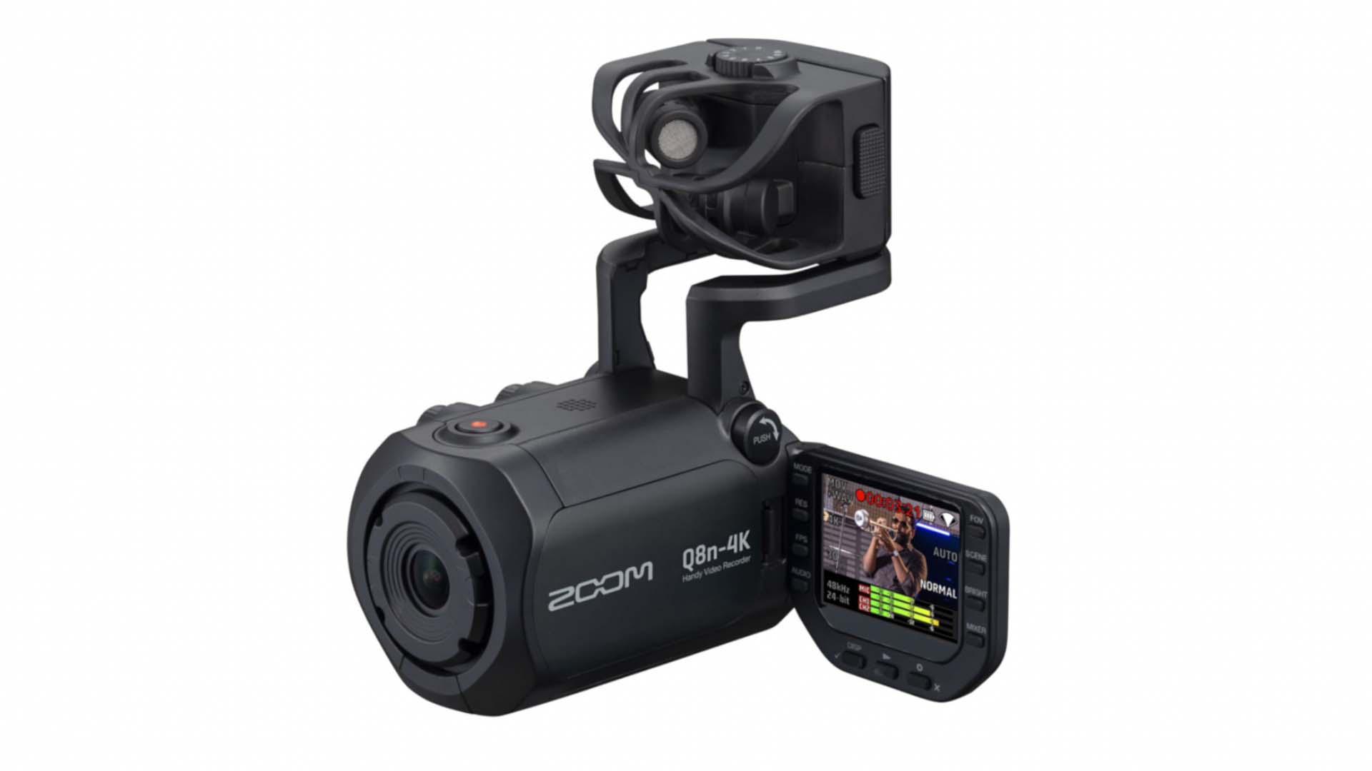 The Zoom Q8n-4K camera. Image: Zoom.