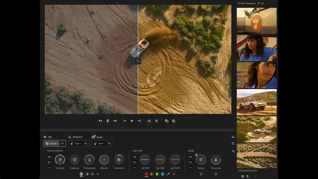 Color mode for Premiere (beta) reinvents coloring tools in an edit-friendly manner