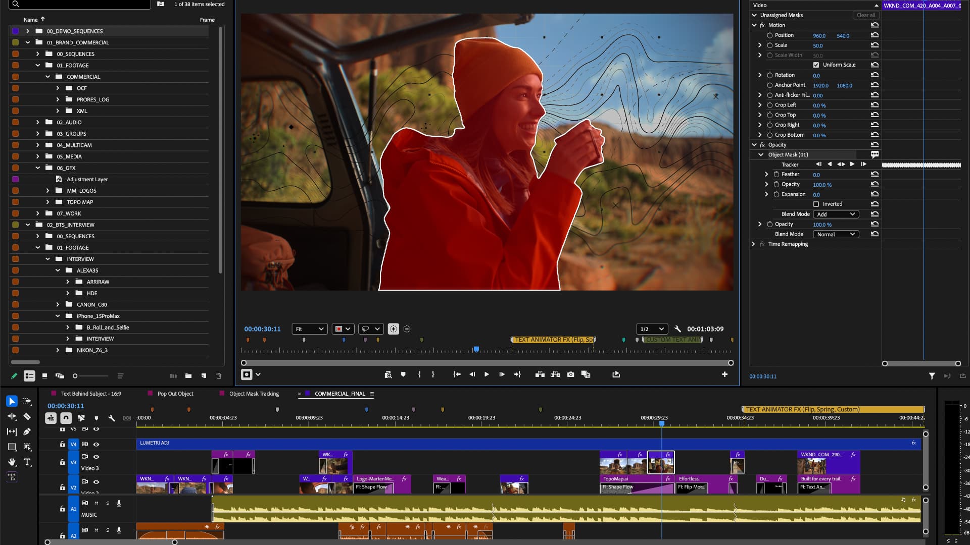 Object Mask in Premiere Pro is just one of a huge amount of new features announced at Adobe MAX 2025