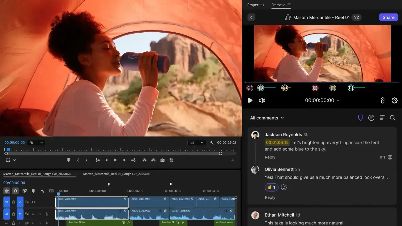 Many of the new features in Adobe Premiere announced at MAX are now confirmed in the latest release