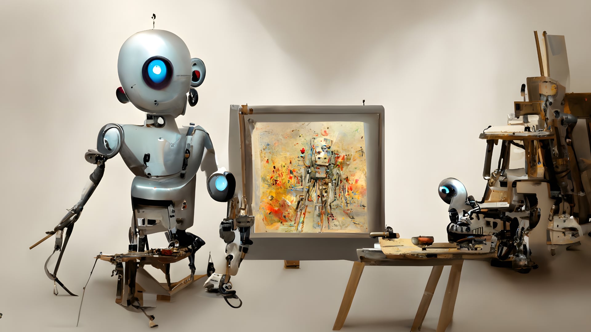 By way of an illustration, a neural network image generated by a human artist and monetised through