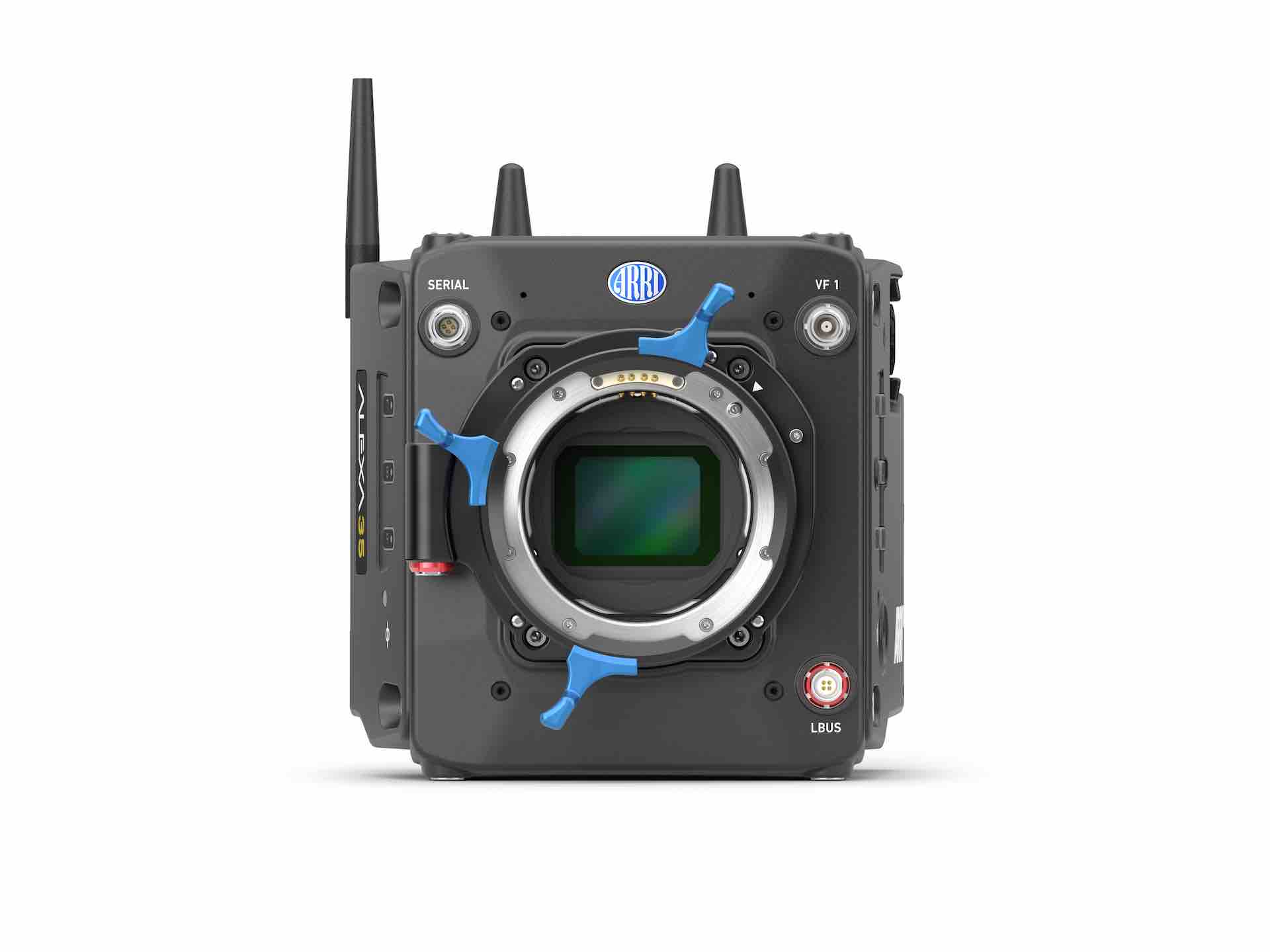 Front view of the ALEXA 35. Image: ARRI.