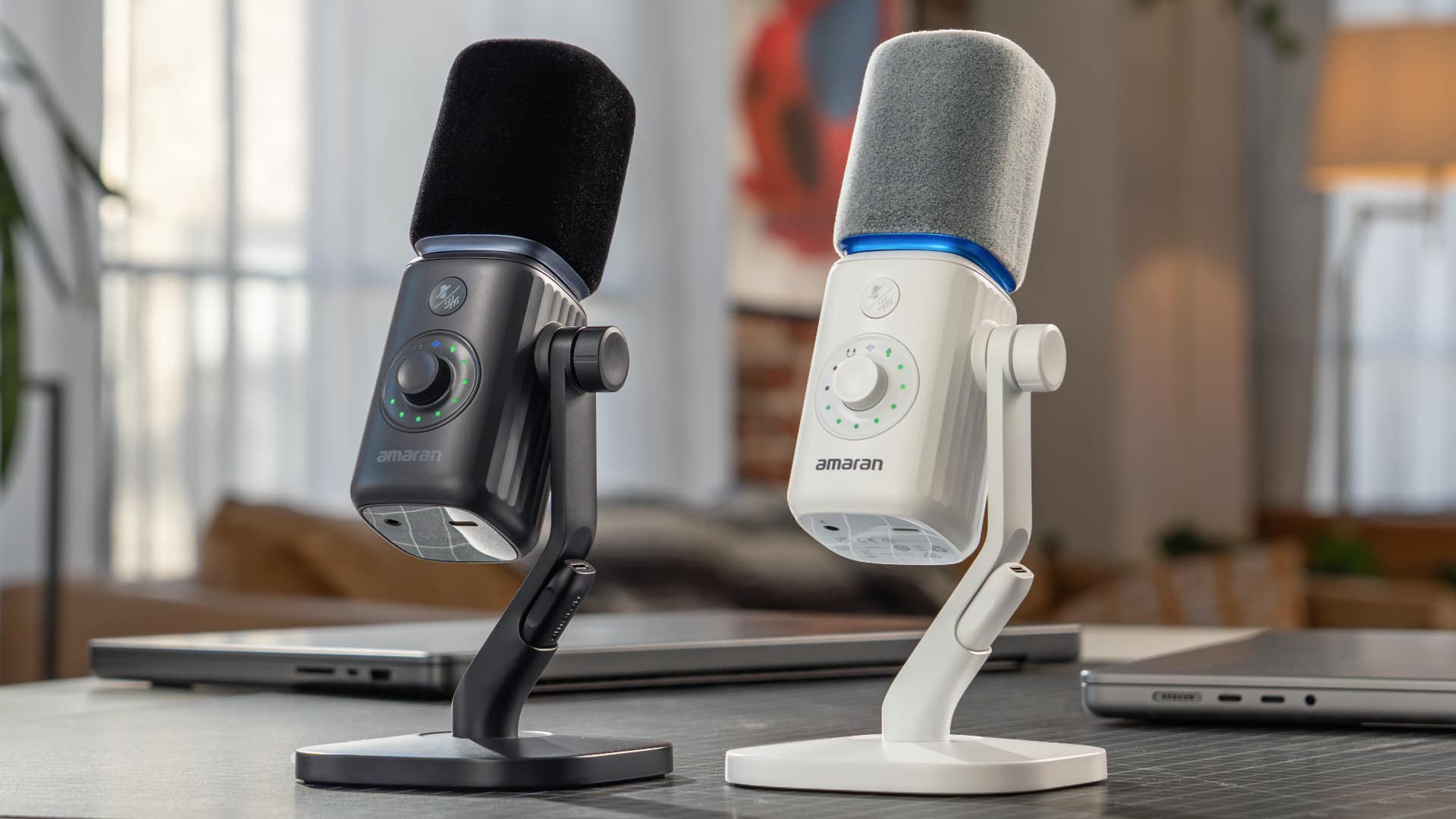 The $99 amaran Mic can be used wired or wireless and comes in two colors