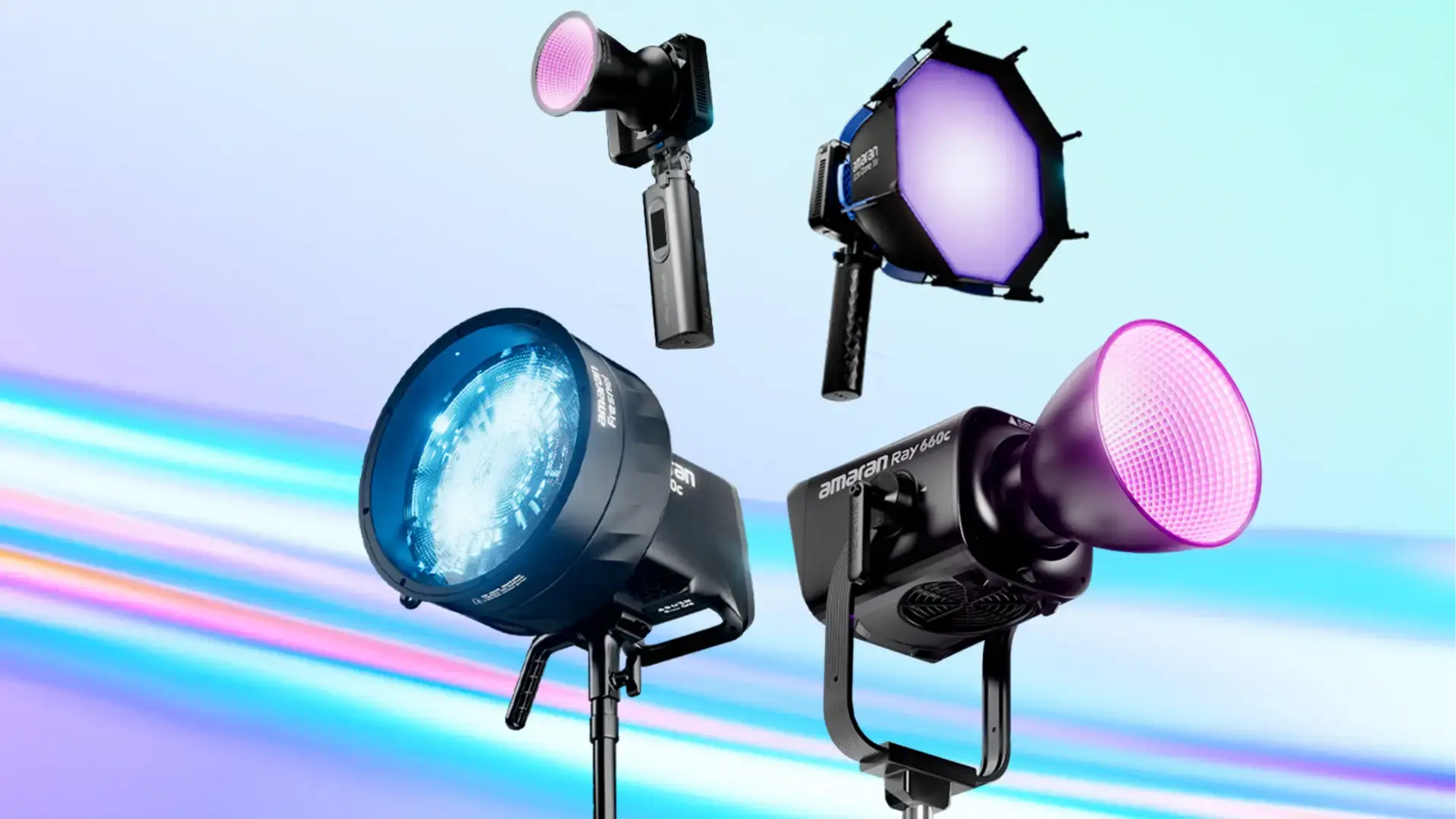 The new amaran Ray Series covers a whole spectrum of uses for creators