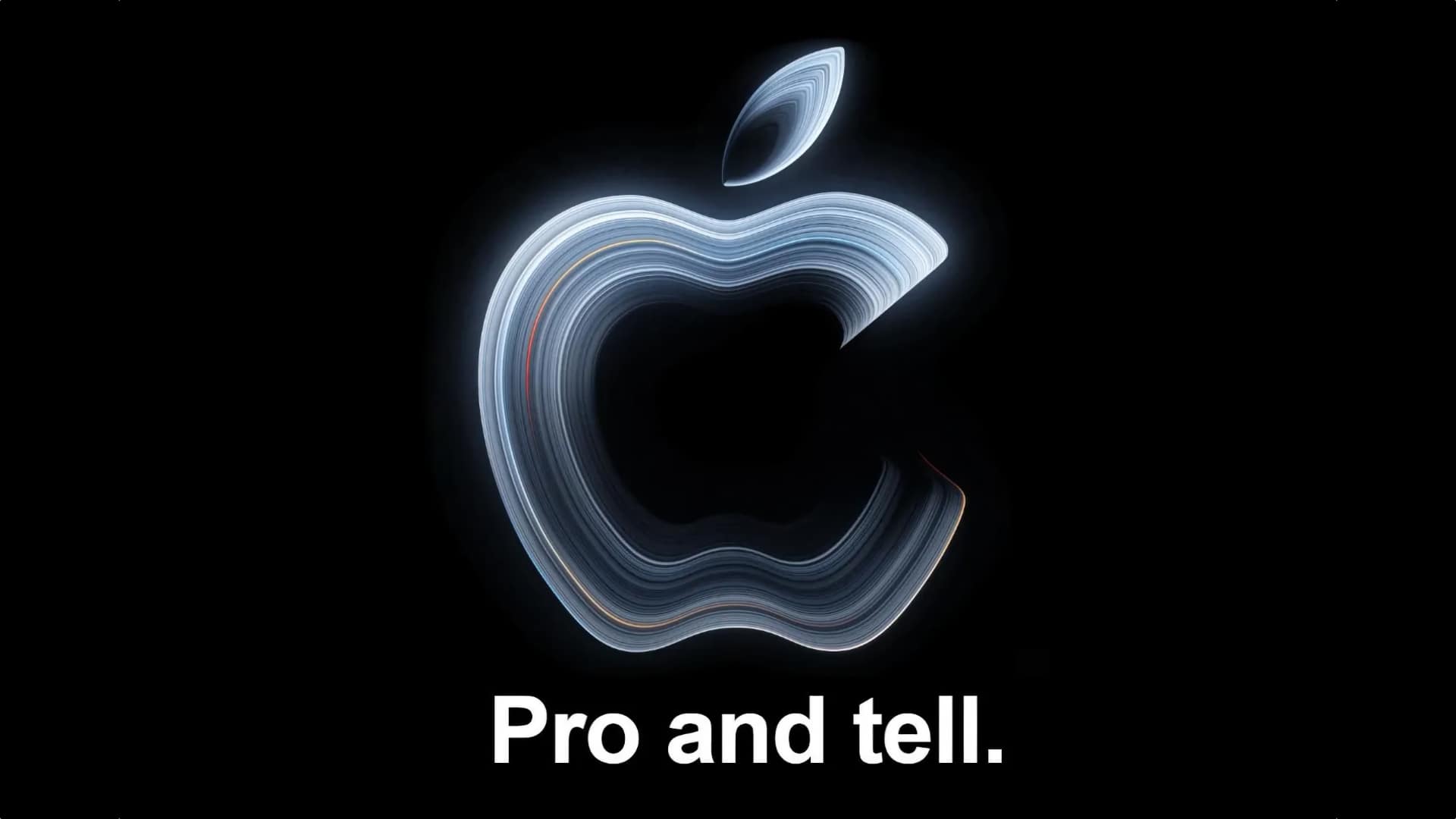 'Pro and tell' continues a long tradition of punning Apple event titles. 2022's 'Peek Performance' is still the best, however