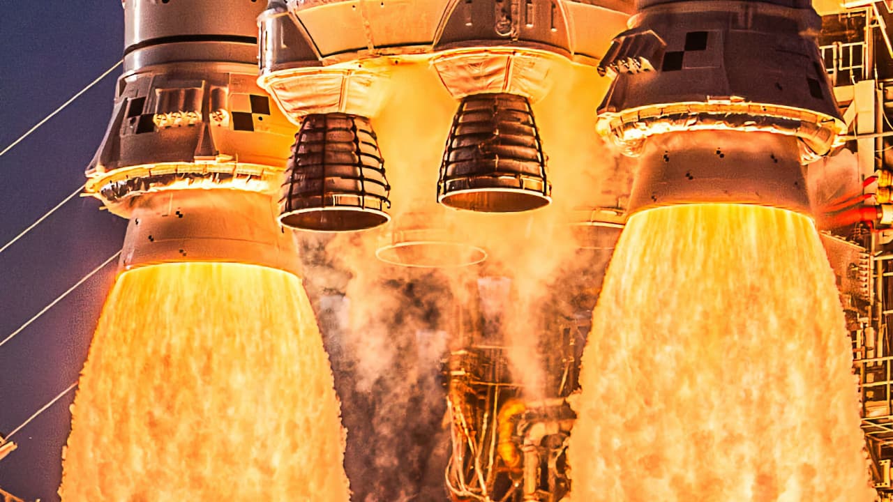 A close up of the Artemis II blast-off taken with a Panasonic Lumix GH5. Pic: Steven Madow