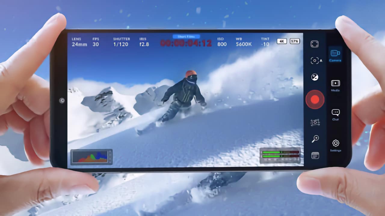 Blackmagic Camera for Android hits v3.4, while the iOS release remains on 3.3.x