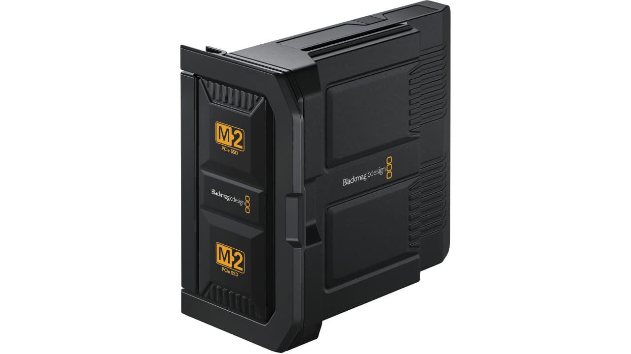 The new Blackmagic Design Media Module (16TB) doubles onboard capacity 