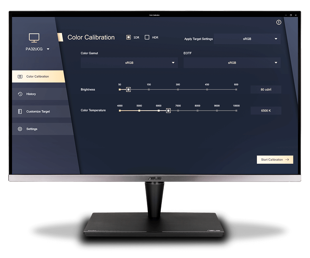 ASUS ProArt calibration.