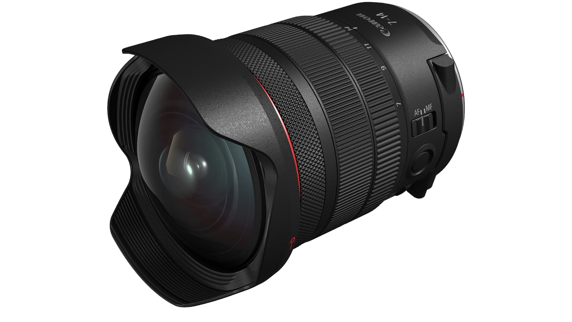 The new Canon RF 7–14mm F2.8–3.5 L Fisheye STM should ship this month