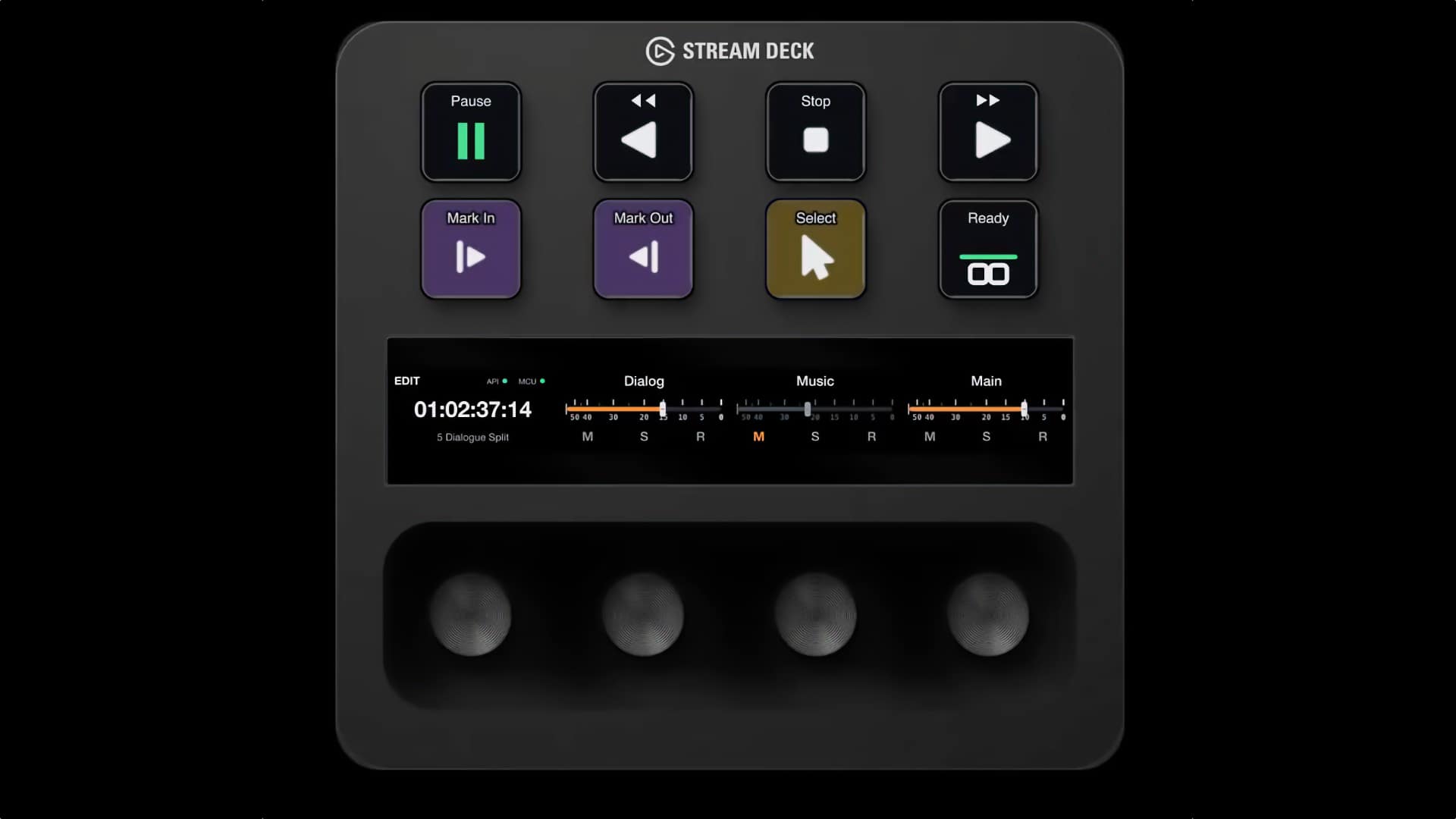 DeckBridge on a Stream Deck +