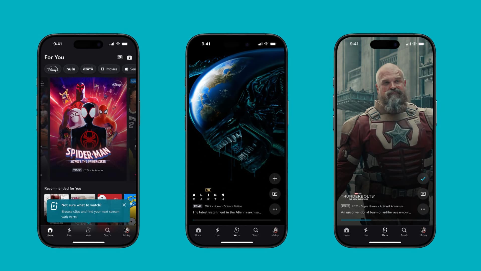 Disney's Verts brings a 9:16 sensibility to avowedly widescreen experiences