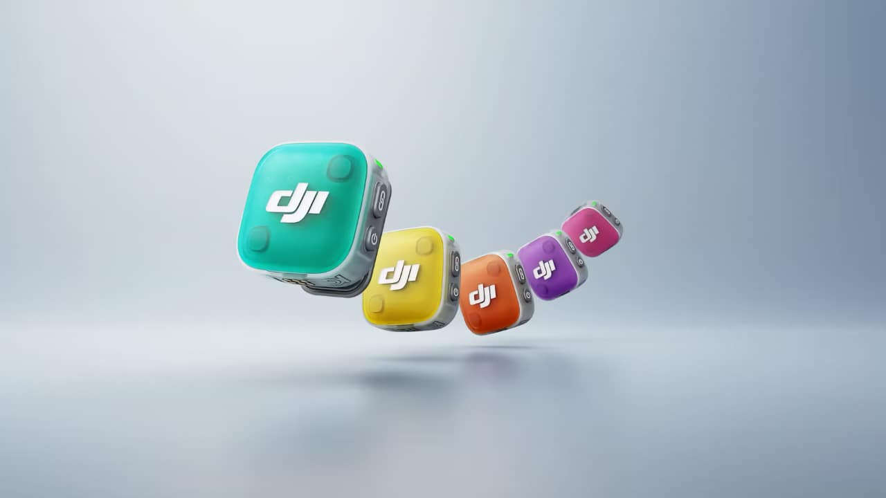 The DJI Mic Mini 2 launches with 14 different magnetic covers available