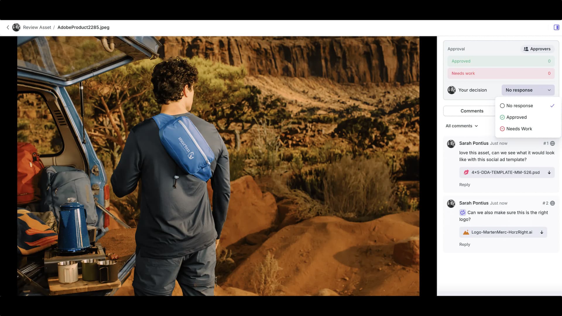 Frame.io is now the primary review surface inside Adobe Workfront