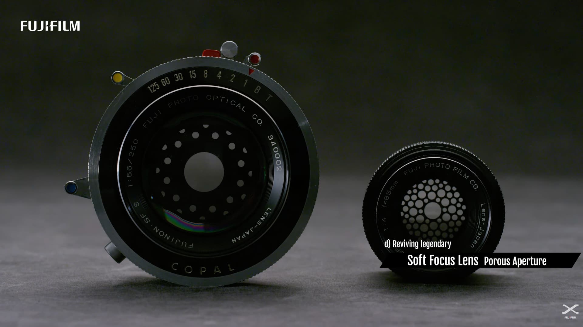 Two of the 14 lens concepts Fujifilm is asking users to vote on