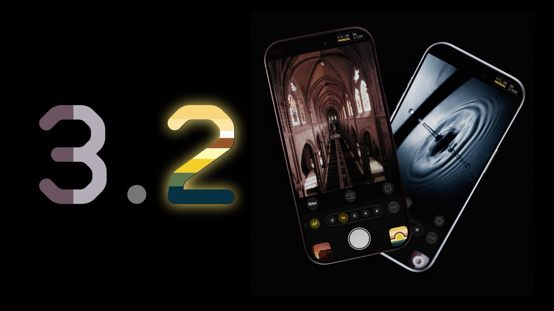 Halide 3.2 lets you pick any f-number from ƒ/1.48 to ƒ/4.0 on the iPhone 18 Pro and more