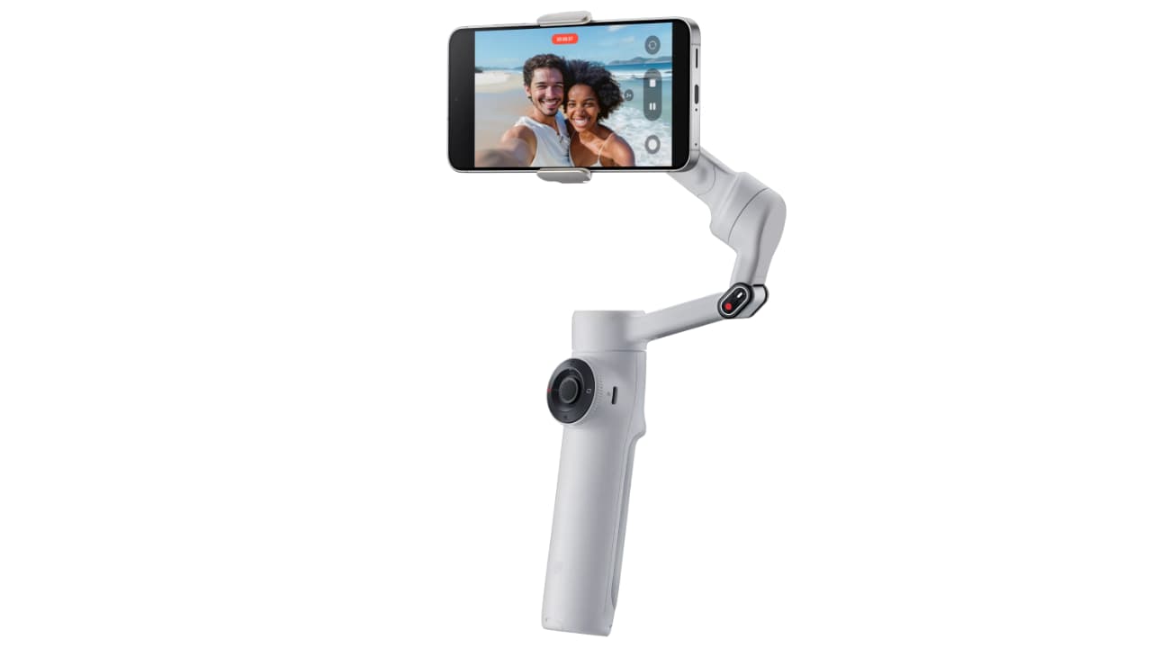 The new Insta360 Flow 2 gimbal: Many Pro model features but $50 less