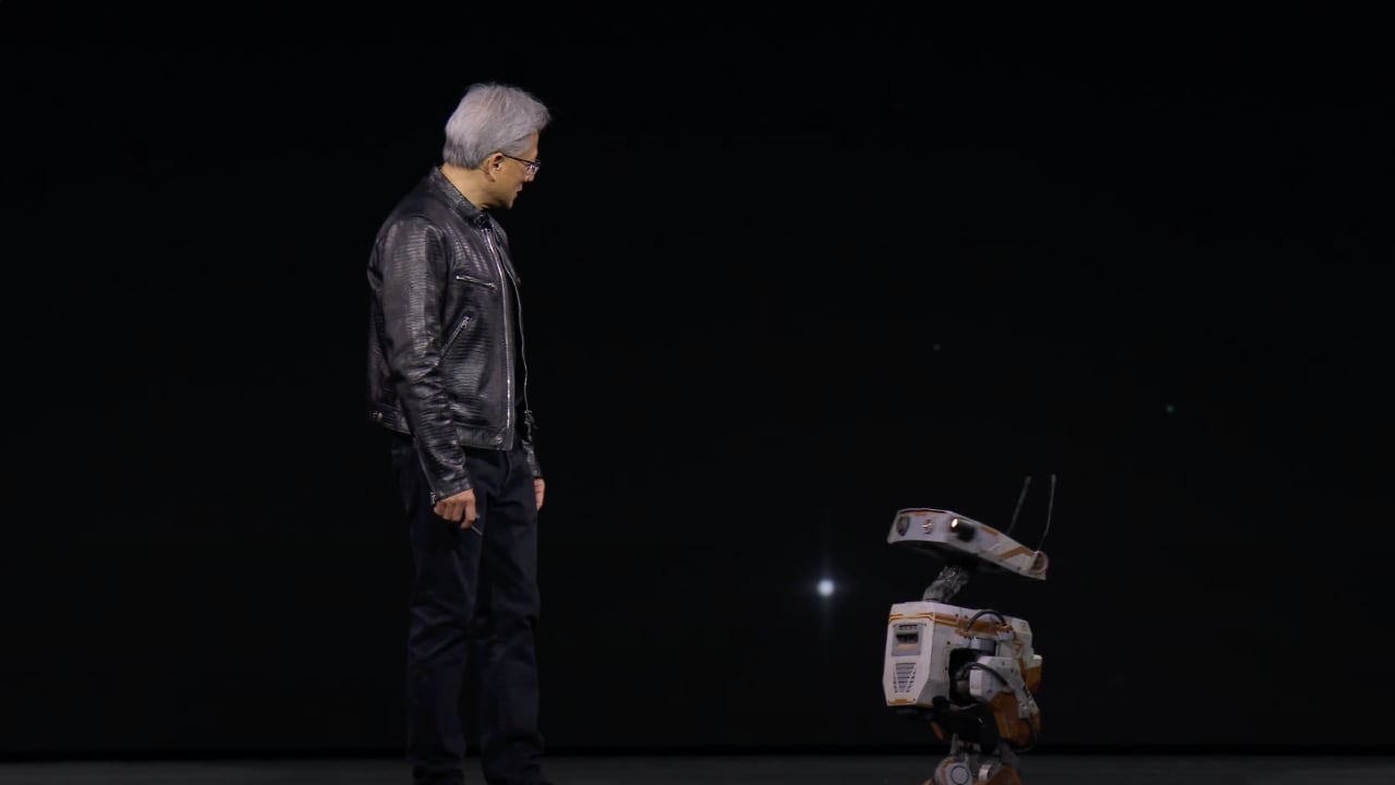 Jensen Huang: a 'ChatGPT moment' for robotics is imminent