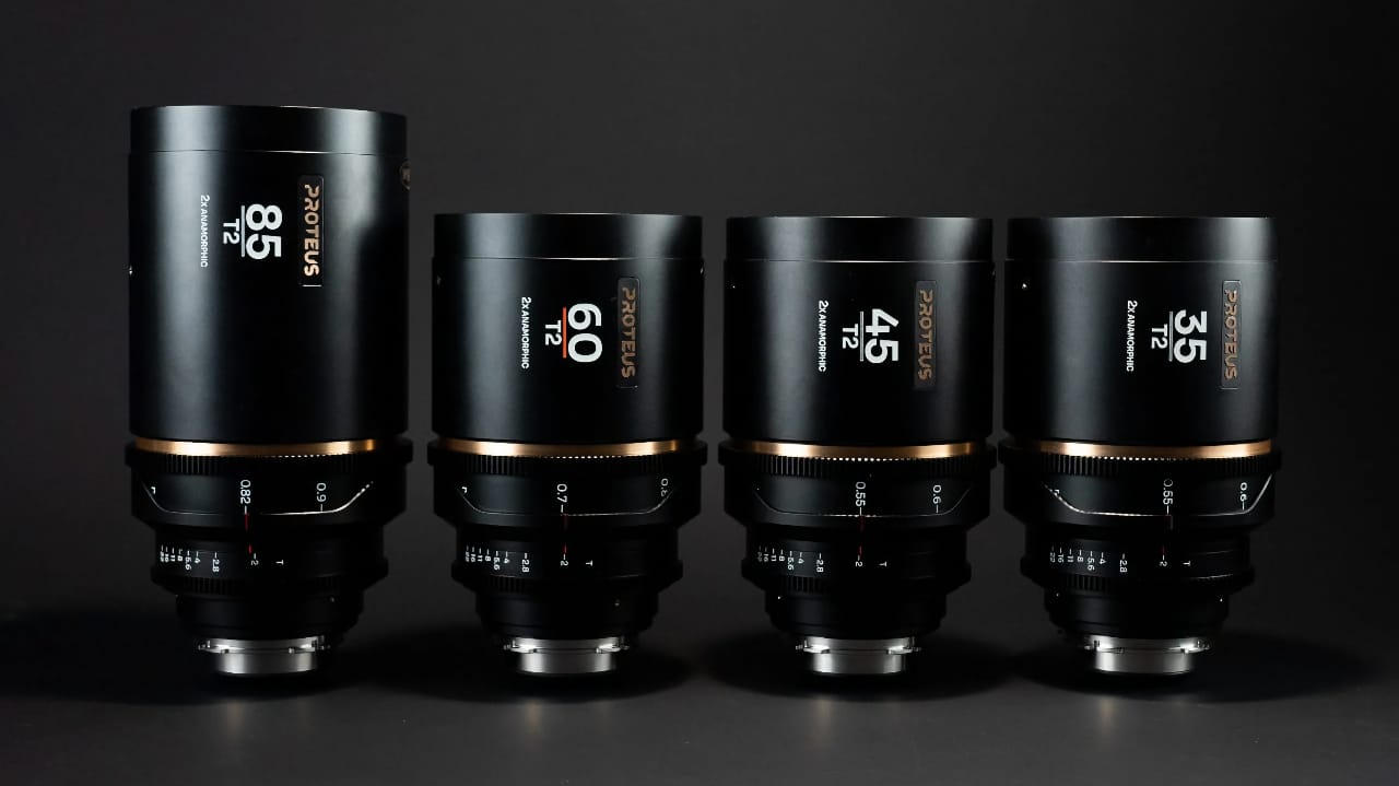 The existing four lenses start shipping next month