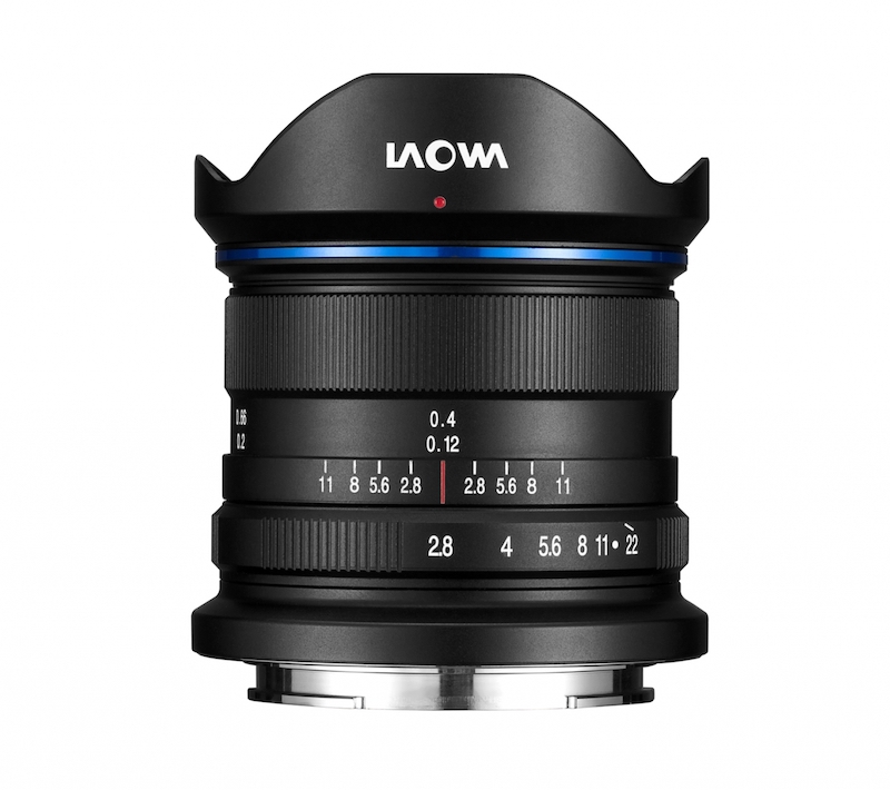 Laowa 9mm f/2.8 Zero-D lens.