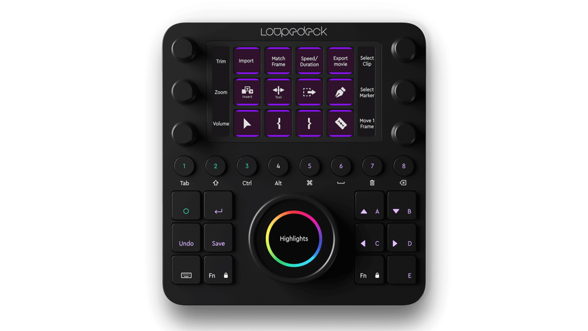 The Loupedeck CT, now compatible with Resolve and Avid ProTools.